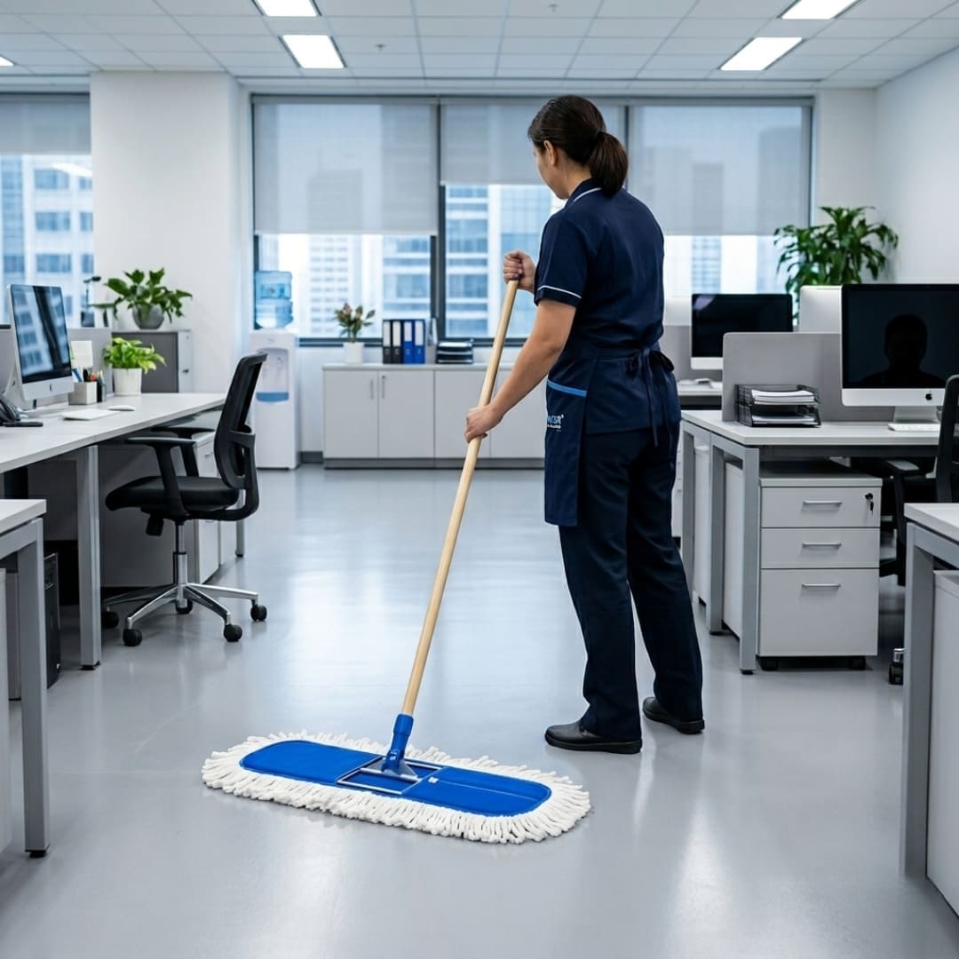 mop con bastÓn de madera y base de 90cm mop con bastÓn de madera y base de 90cm