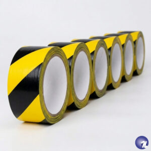 cinta de marcaje de piso bicolor amarillo/negro 48mmx33m