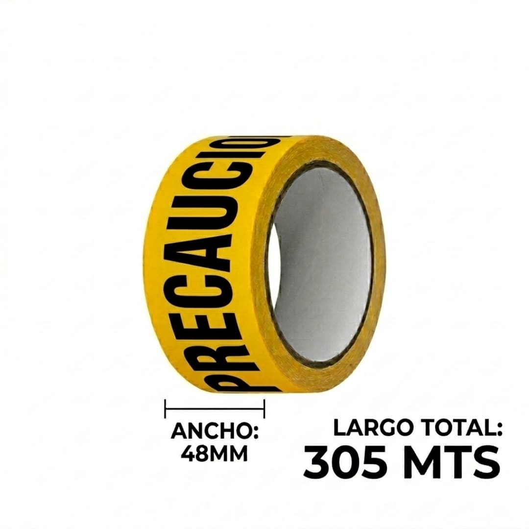 cinta de precauciÓn 48mmx305m cinta de precauciÓn 48mmx305m